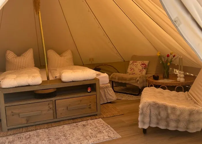 Luksusowy namiot Glamping Auf Dem Weberhof Munster (North Rhine-Westphalia)